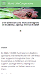 Mobile Screenshot of goodlifecoop.org